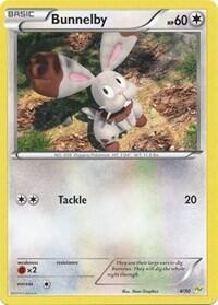 Pokemon TCG - XY Trainer Kit - Sylveon & Noivern - Bunnelby - 4/30