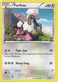 Pokemon TCG - XY Trainer Kit - Sylveon & Noivern - Furfrou - 20/30