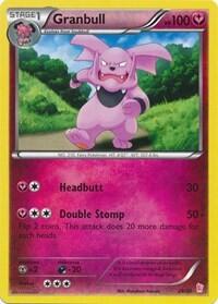 Pokemon TCG - XY Trainer Kit - Sylveon & Noivern - Granbull - 29/30