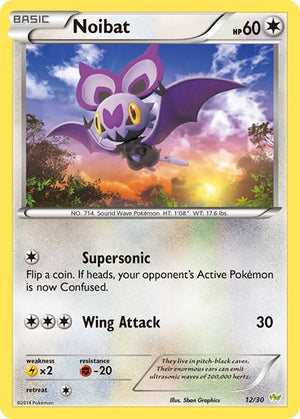 Pokemon TCG - XY Trainer Kit - Sylveon & Noivern - Noibat - 12/30