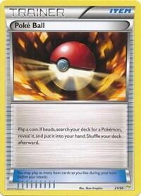 Pokemon TCG - XY Trainer Kit - Sylveon & Noivern - Poke Ball - 21/30