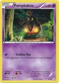 Pokemon TCG - XY Trainer Kit - Sylveon & Noivern - Pumpkaboo - 18/30