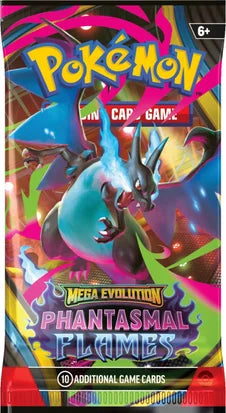 Pokémon TCG - Mega Evolution Phantasmal Flames Booster Pack