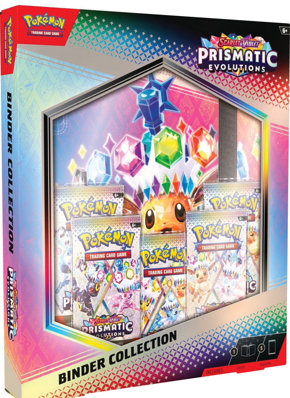 Scarlet and Violet Prismatic Evolutions Binder Collection