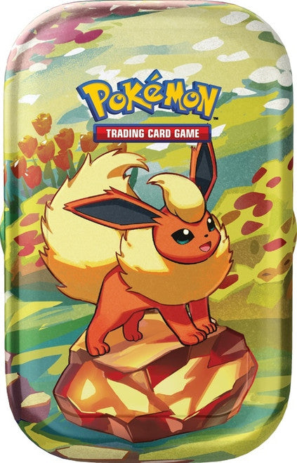 Scarlet and Violet Prismatic Evolutions Mini Tin - Flareon