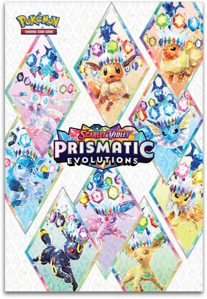 Pokémon TCG - Scarlet and Violet Prismatic Evolutions Poster Collection