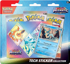 Scarlet and Violet Prismatic Evolutions Tech Sticker Collection - Glaceon