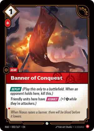 Riftbound - Radiance - Banner of Conquest - 002/167 - Common