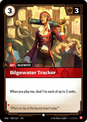Riftbound - Radiance - Bilgewater Tracker - 003/167 - Common