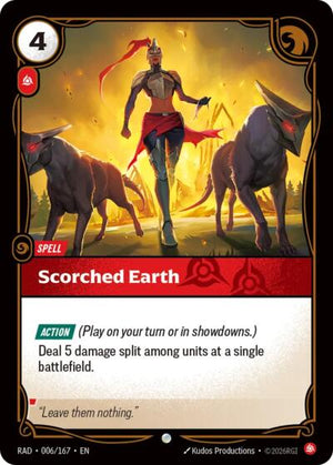 Riftbound - Radiance - Scorched Earth - 006/167 - Common