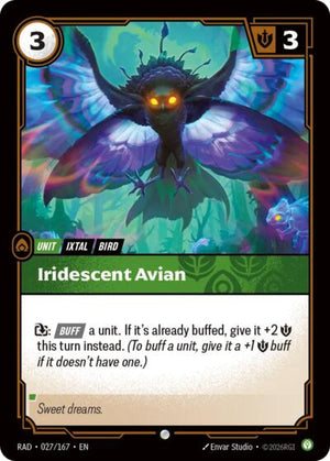 Riftbound - Radiance - Iridescent Avian - 027/167 - Common