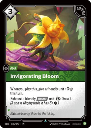 Riftbound - Radiance - Invigorating Bloom - 035/167 - Uncommon