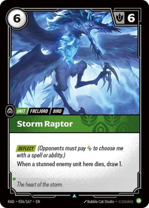 Riftbound - Radiance - Storm Raptor - 036/167 - Uncommon