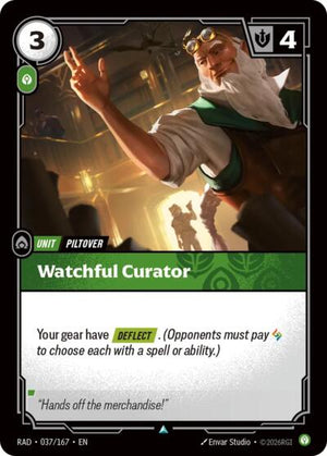 Riftbound - Radiance - Watchful Curator - 037/167 - Uncommon