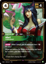Riftbound - Radiance - Ahri, Confident - 038/167 - Rare