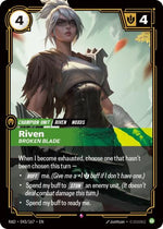 Riftbound - Radiance - Riven, Broken Blade - 043/167 - Rare