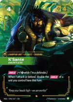 Riftbound - Radiance - K'Sante, Dauntless - 045/167 - Epic