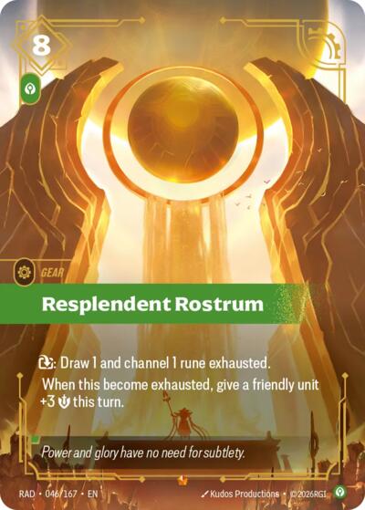 Riftbound - Radiance - Resplendent Rostrum - 046/167 - Epic