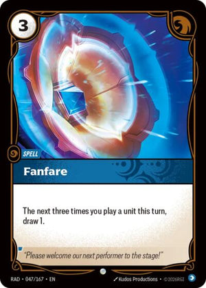 Riftbound - Radiance - Fanfare - 047/167 - Common