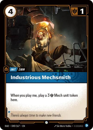 Riftbound - Radiance - Industrious Mechsmith - 049/167 - Common