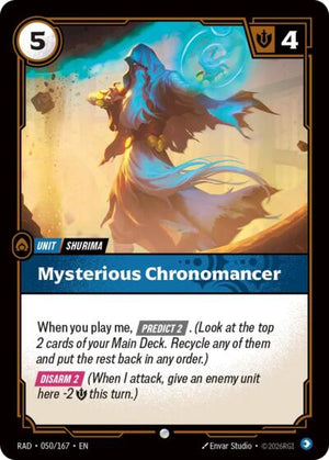 Riftbound - Radiance - Mysterious Chronomancer - 050/167 - Common