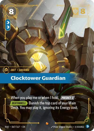 Riftbound - Radiance - Clocktower Guardian - 067/167 - Epic