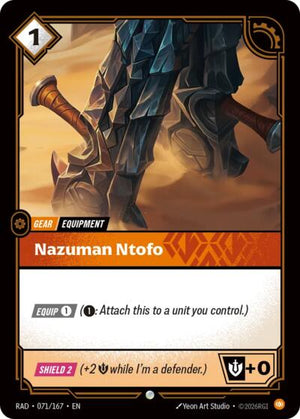 Riftbound - Radiance - Nazuman Ntofo - 071/167 - Common