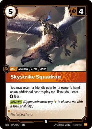 Riftbound - Radiance - Skystrike Squadron - 075/167 - Common