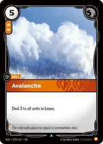 Riftbound - Radiance - Avalanche - 079/167 - Uncommon