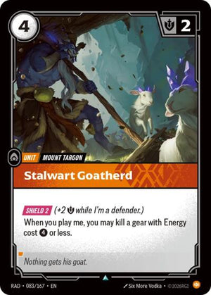 Riftbound - Radiance - Stalwart Goatherd - 083/167 - Uncommon