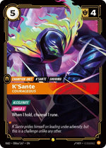 Riftbound - Radiance - K'Sante, Courageous - 086a/167 - Alternate Art - Showcase