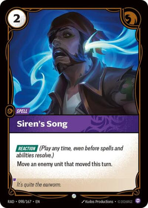 Riftbound - Radiance - Siren's Song - 098/167 - Common