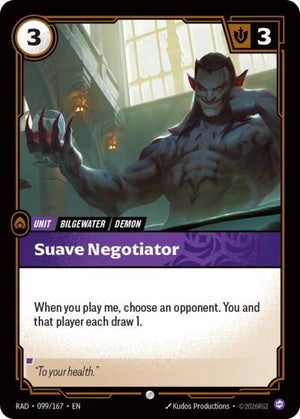 Riftbound - Radiance - Suave Negotiator - 099/167 - Common