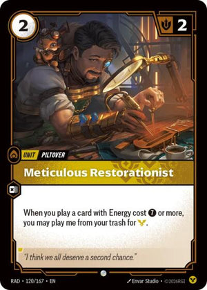 Riftbound - Radiance - Meticulous Restorationist - 120/167 - Common