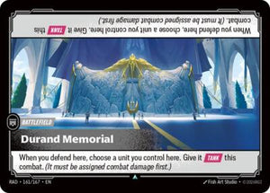 Riftbound - Radiance - Durand Memorial - 161/167 - Uncommon