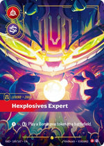 Riftbound - Radiance - Ziggs, Hexplosives Expert (Overnumbered) - 169/167 - Showcase