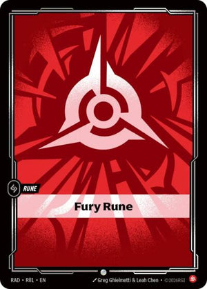 Riftbound - Radiance - Fury Rune - R01 - Common