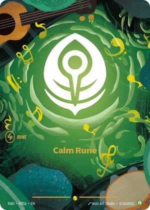Riftbound - Radiance - Calm Rune - R02a - Showcase