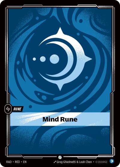 Riftbound - Radiance - Mind Rune - R03 - Common