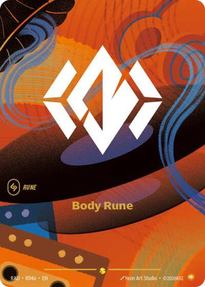 Riftbound - Radiance - Body Rune - R04a - Showcase