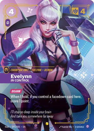 Riftbound - Radiance - Evelynn, In Control (SP) - SP3/005 - Showcase