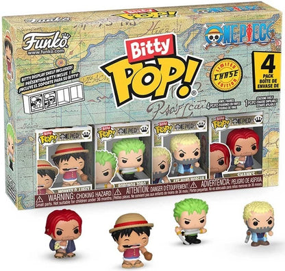 Funko Bitty POP: One Piece - Luffy / Zoro / Morgan & Chase