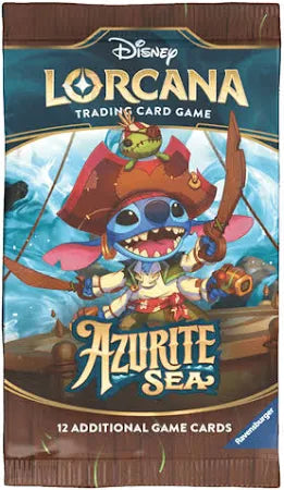 Disney Lorcana TCG Azurite Sea Set 6 - Booster Pack