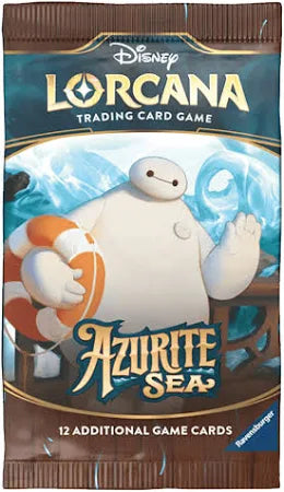 Disney Lorcana TCG Azurite Sea Set 6 - Booster Pack
