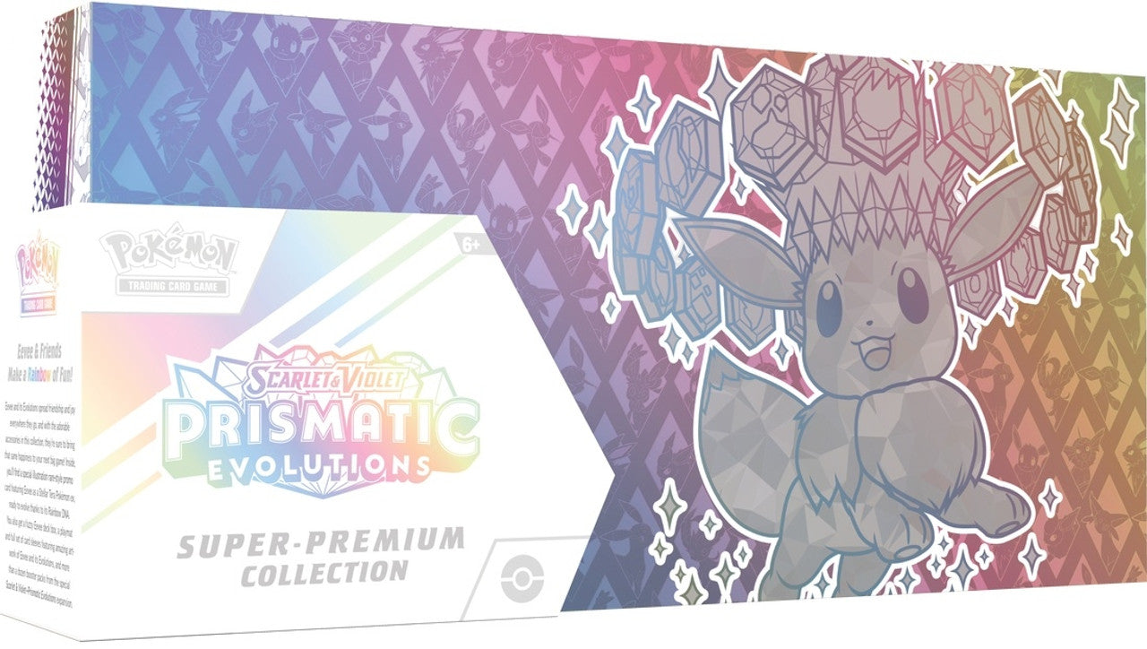 Scarlet and Violet Prismatic Evolutions Super Premium Collection