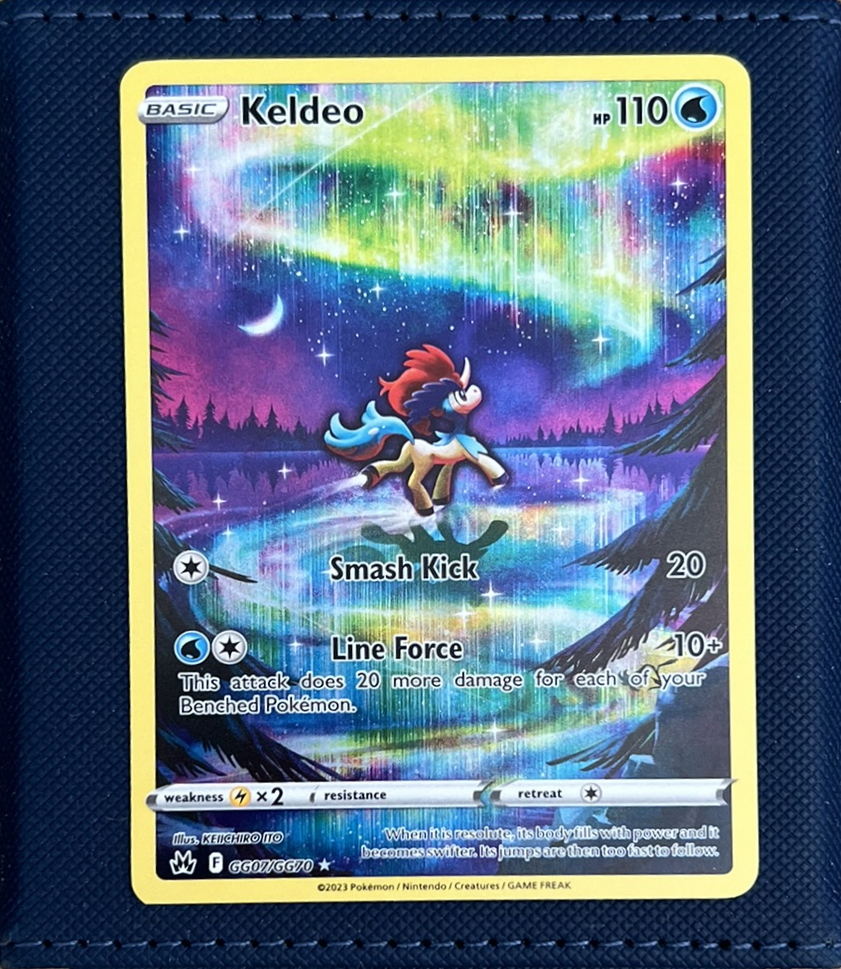 Keldeo - GG07/GG70 - Crown Zenith