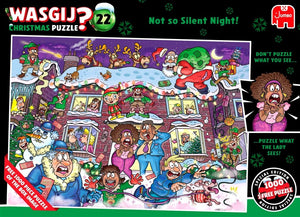 Wasgij Christmas 22 - Not So Silent Night - 2 x 1000 Piece Jigsaw Puzzle