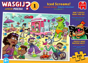 Wasgij Junior 1 - Iced Screams - 240 Piece Jigsaw Puzzle