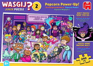 Wasgij Junior 2 - Popcorn Power-Up - 240 Piece Jigsaw Puzzle