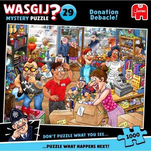 Wasgij Mystery 29 - Donation Debacle - 1000 Piece Jigsaw Puzzle